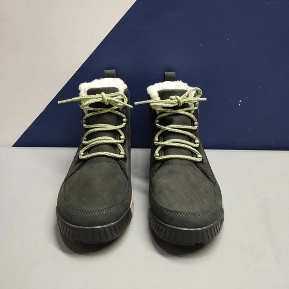 The North Face Sierra Winter Boots Women US 11 Multi Waterproof Mid Calf Lace-Up